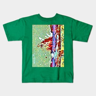 Cartoon Brush Painting Kids T-Shirt